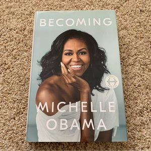 Becoming by Michelle Obama hardcover book